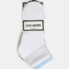 Lot de 6 paires de chaussettes courtes côtelées Peyton, blanc multicolore Lot de 6 paires de chaussettes courtes côtelées Peyton, blanc multicolore