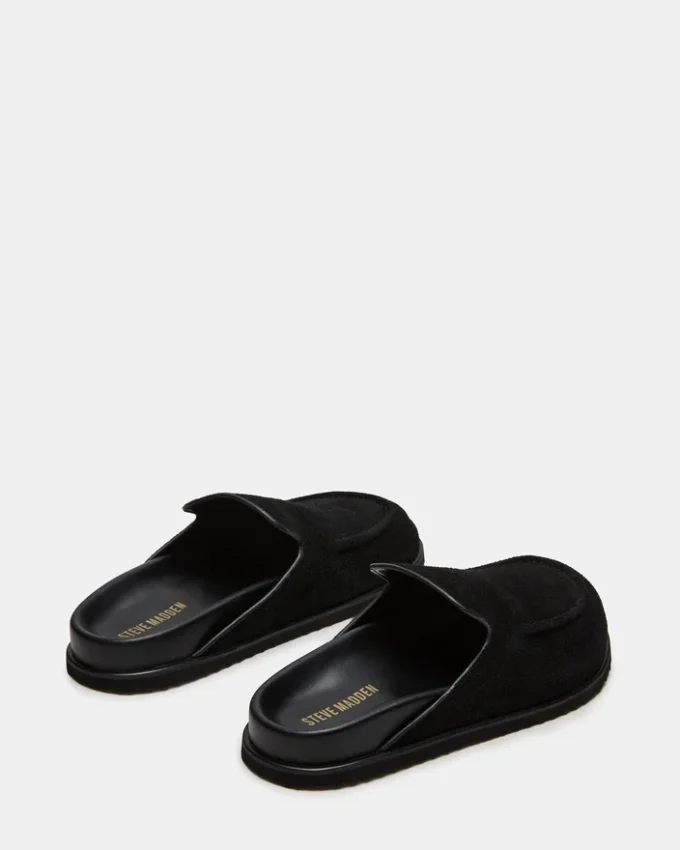 Lucio en daim noir Lucio en daim noir