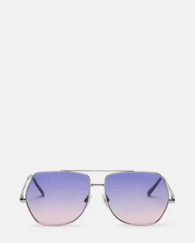 Lunettes de soleil Graysen argentées