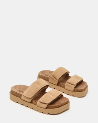 Luther en daim taupe Luther en daim taupe