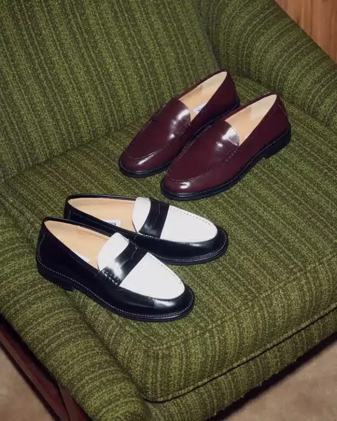 Madison en cuir bordeaux