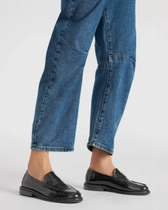 Madison en cuir noir