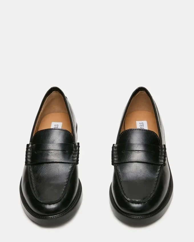 Madison en cuir noir