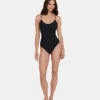 Maillot de bain une pièce Sleek &lsquo;N Chic noir