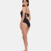 Maillot de bain une pièce Sleek &lsquo;N Chic noir
