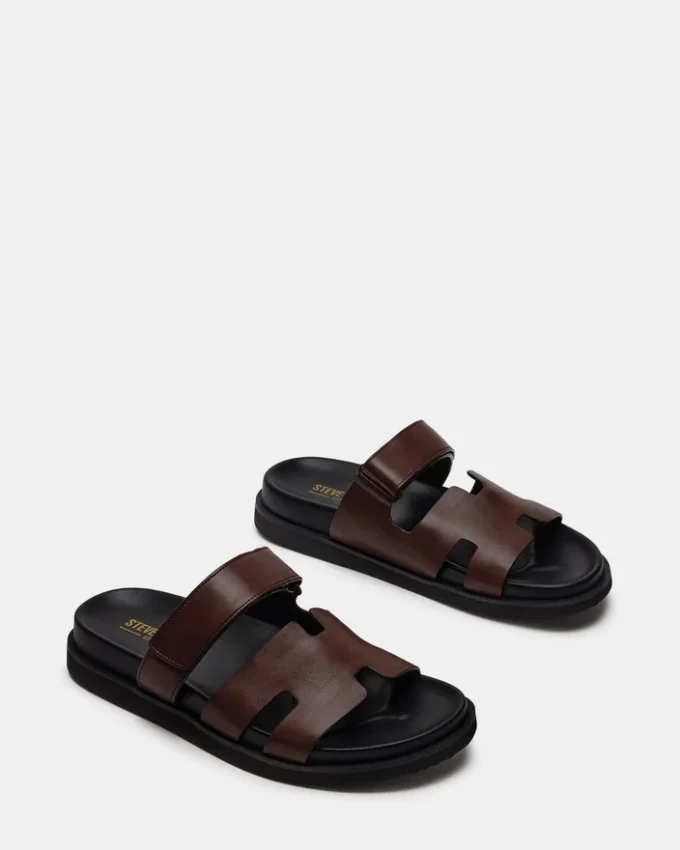 Maiven en cuir marron