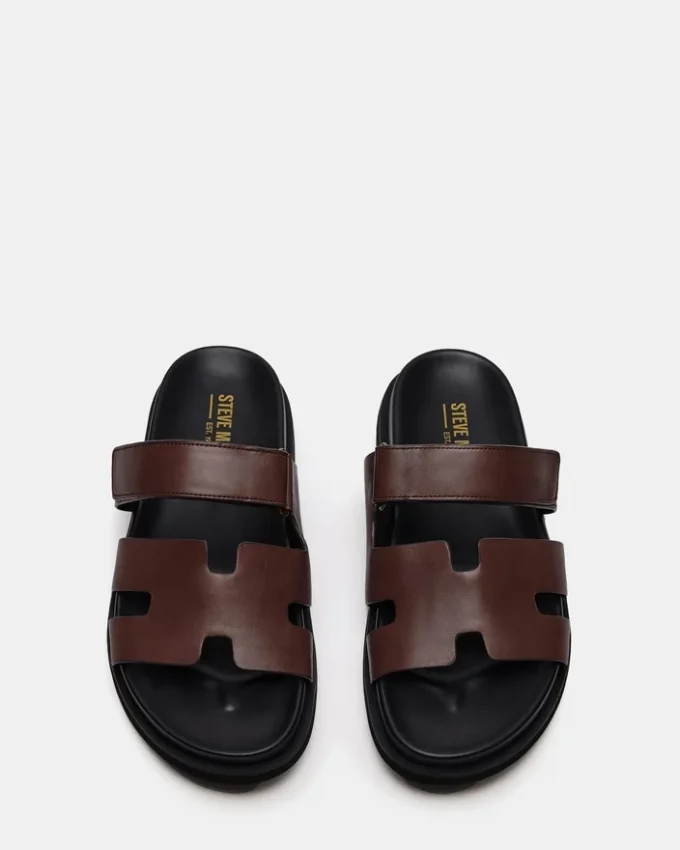 Maiven en cuir marron