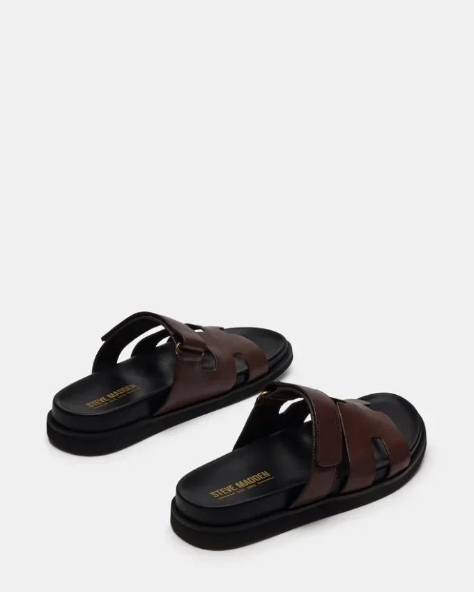 Maiven en cuir marron