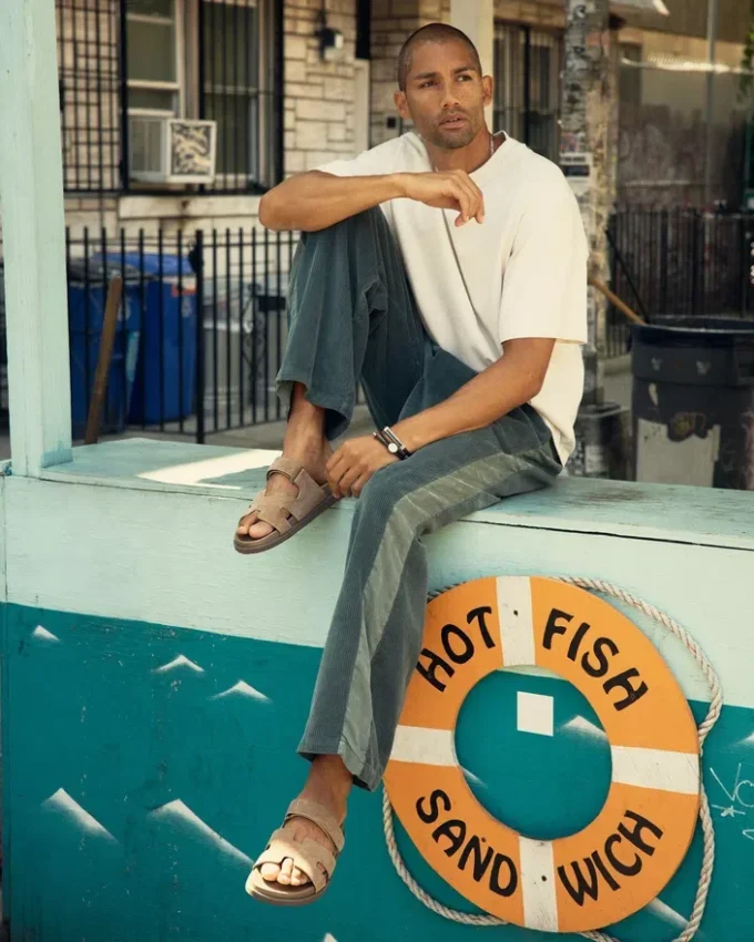 Maiven en daim taupe