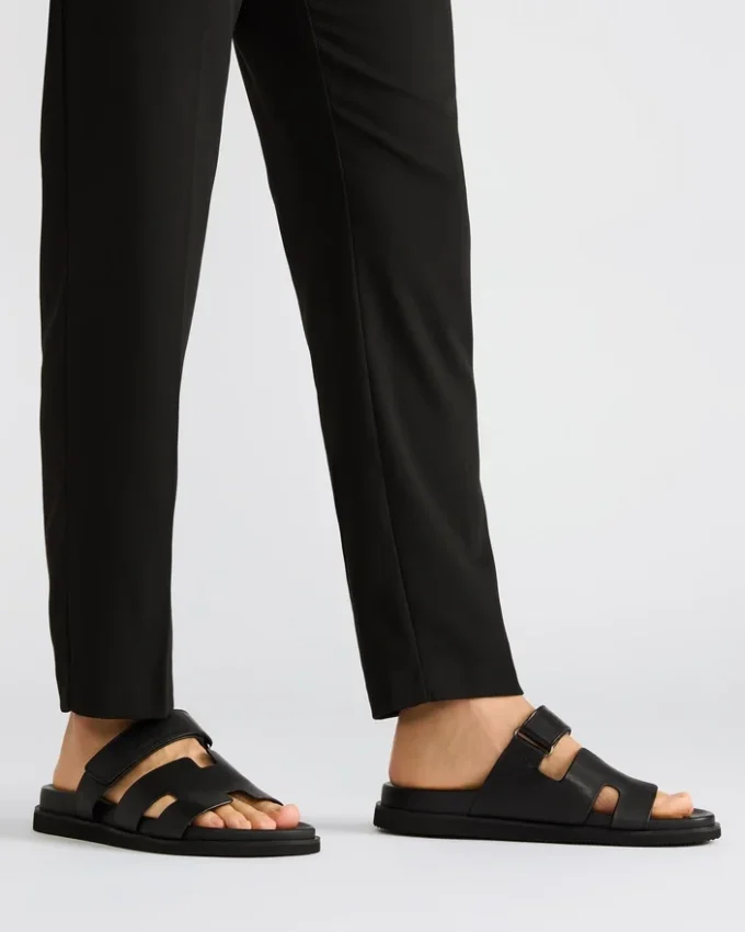 Maiven en daim bleu marine