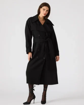 Manteau Enora noir