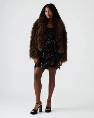 Manteau Inaya Espresso foncé