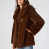 Manteau Kindra marron