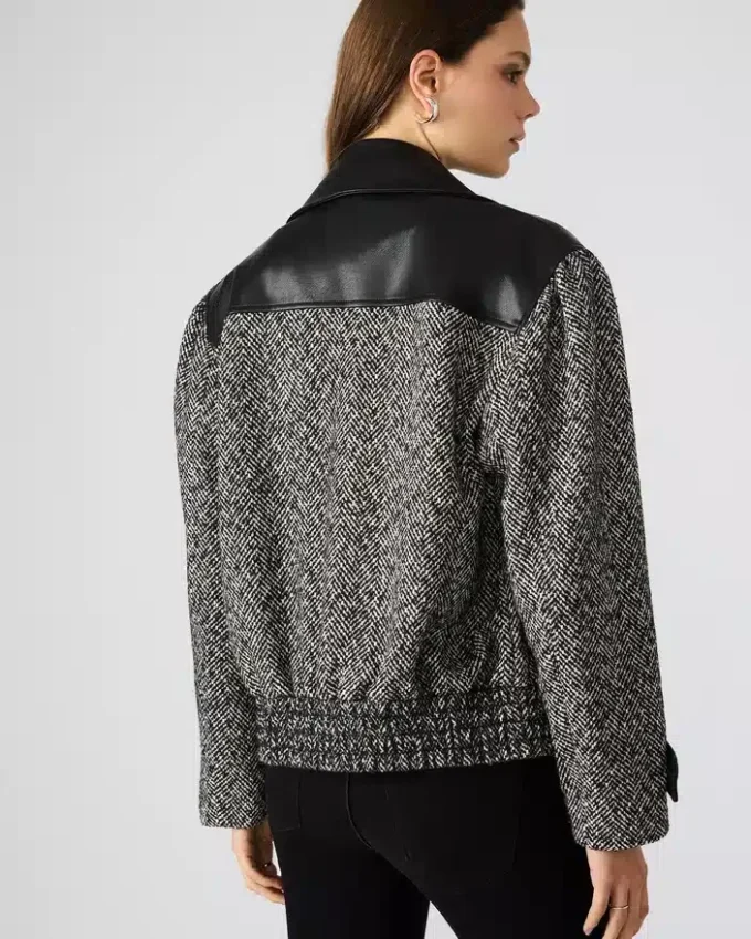 Manteau Mercedes noir multicolore