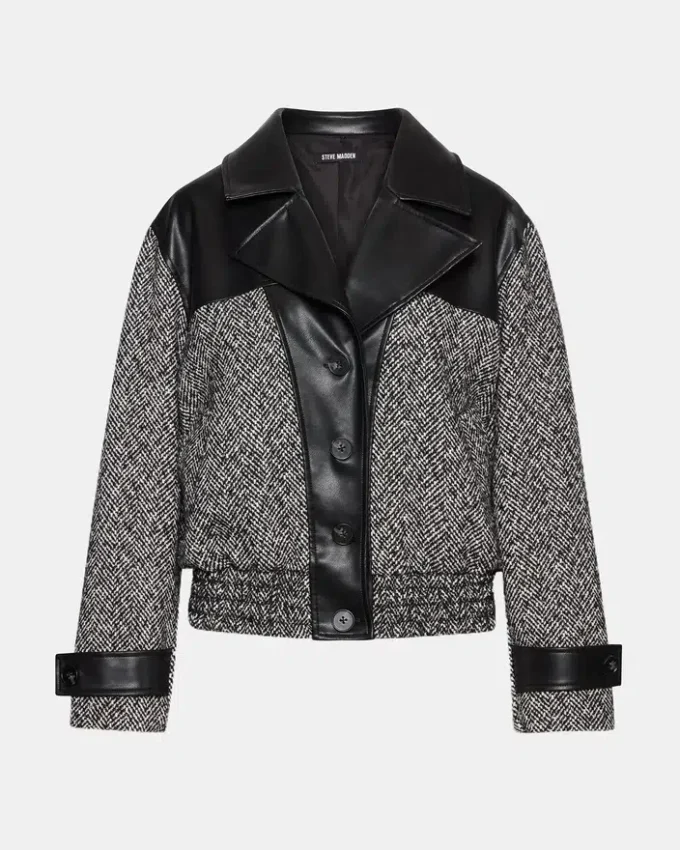 Manteau Mercedes noir multicolore