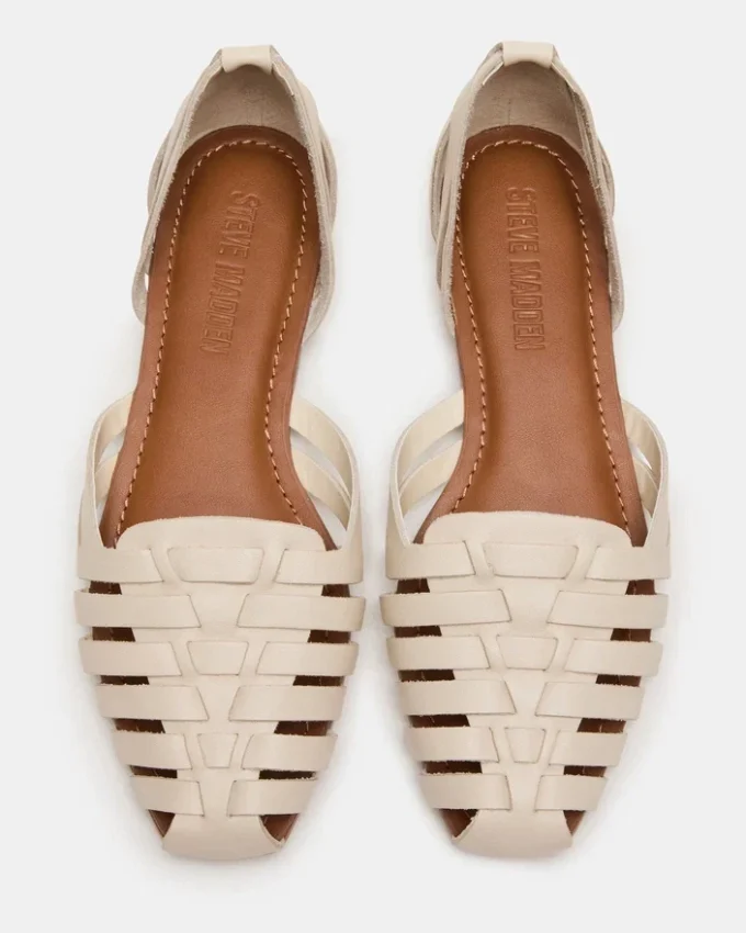 Medlin en cuir blanc Medlin en cuir blanc