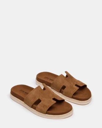 Merrick en daim cognac