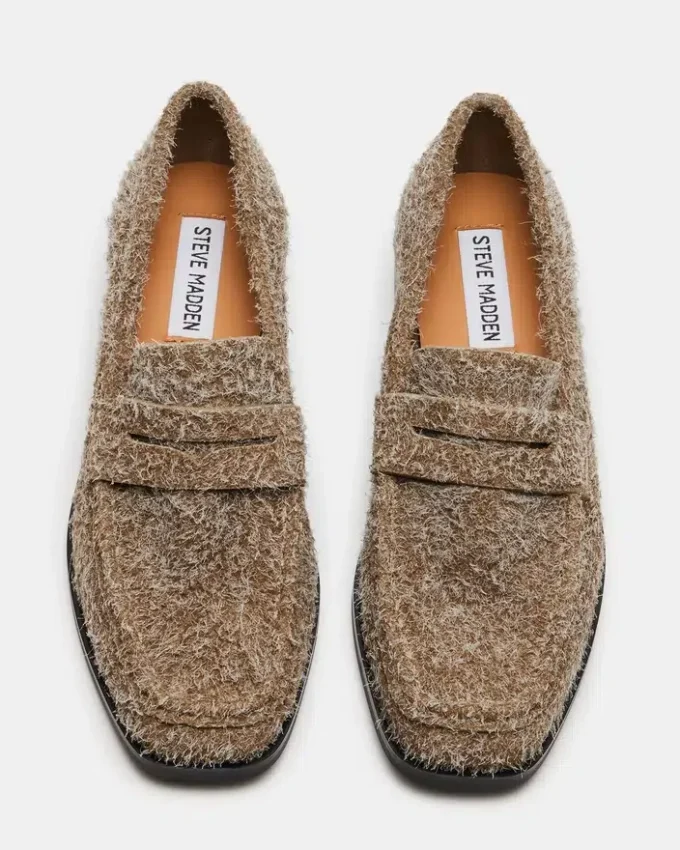 Mocassins Parlour en daim gris