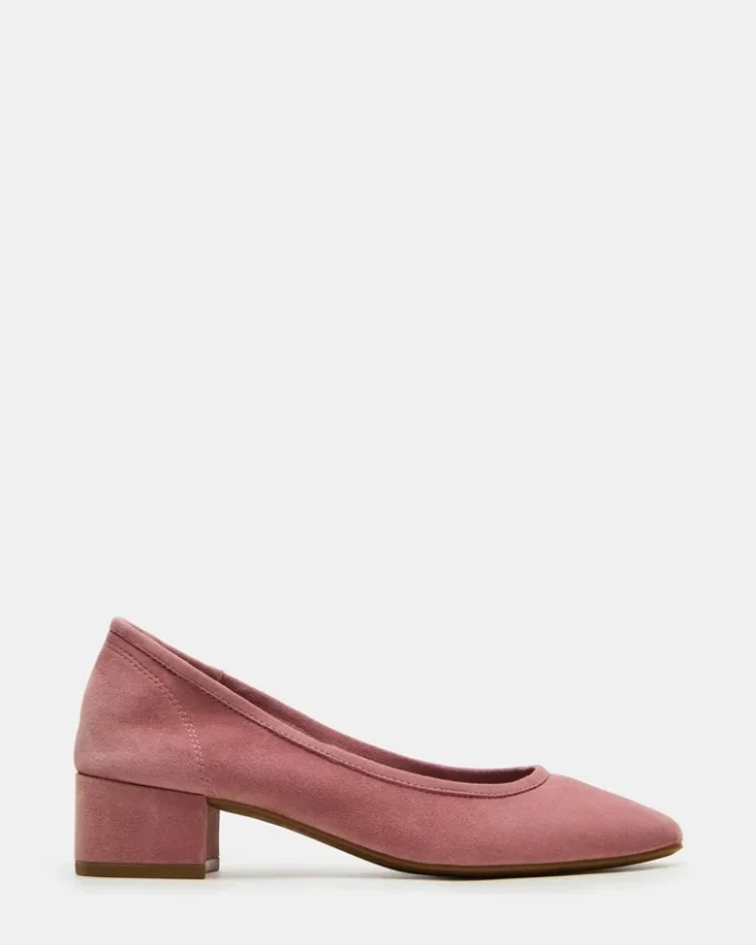 Mollie en daim mauve