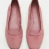 Mollie en daim mauve