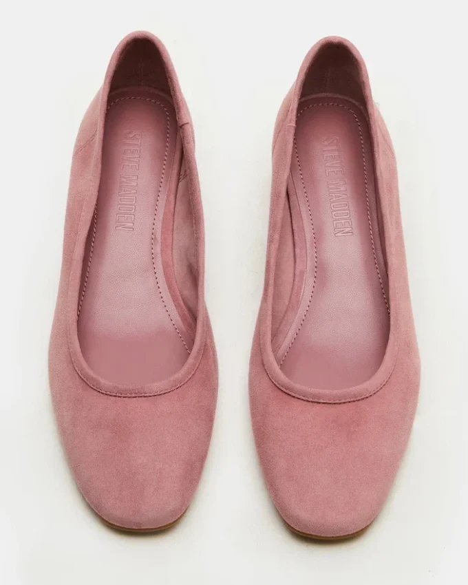 Mollie en daim mauve