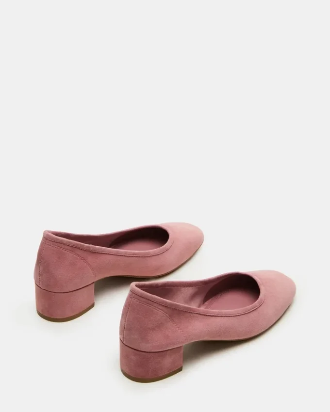 Mollie en daim mauve
