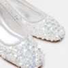Mollie à paillettes argentées Mollie à paillettes argentées