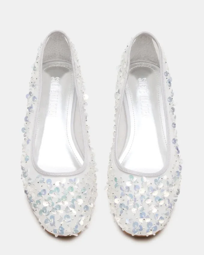 Mollie à paillettes argentées Mollie à paillettes argentées