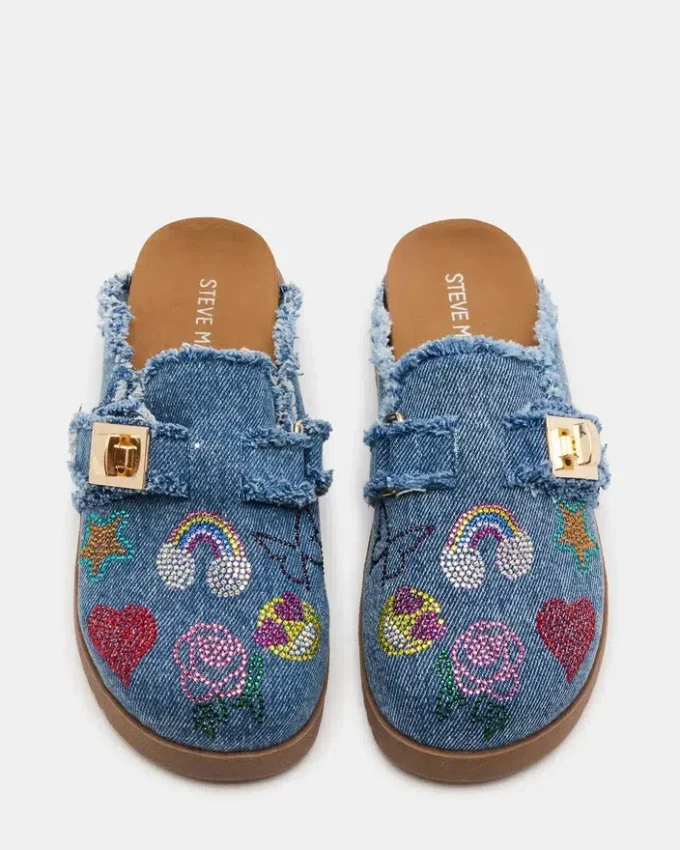 Moneyy Denim Multi Rhinestones pour enfants