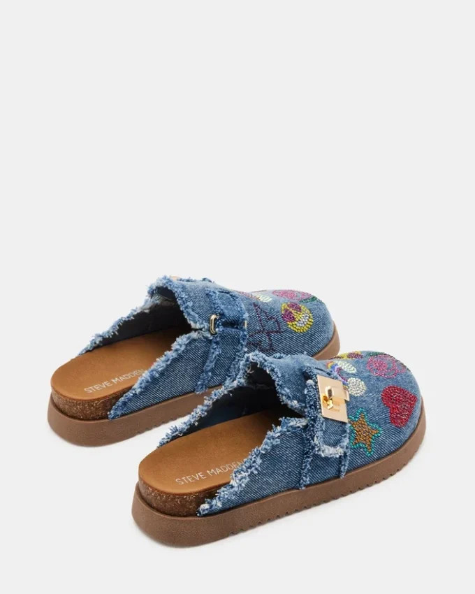 Moneyy Denim Multi Rhinestones pour enfants