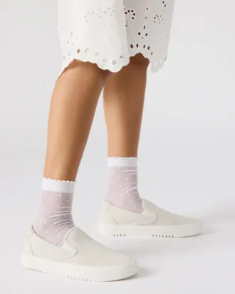 Murphy en daim blanc