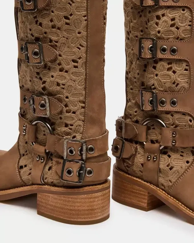 Nubuck Rocky Floral Beige