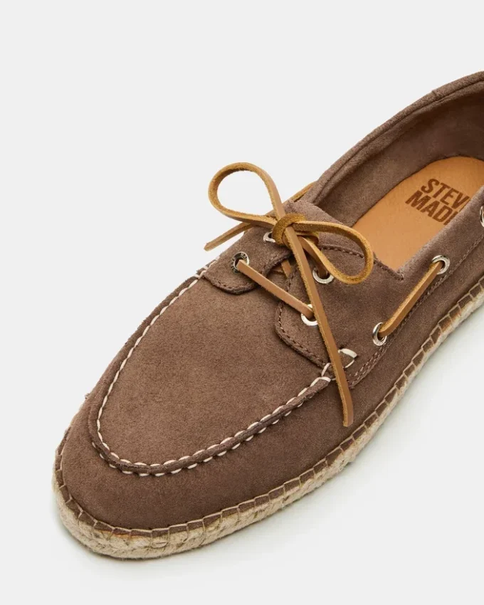 Pancho en daim taupe