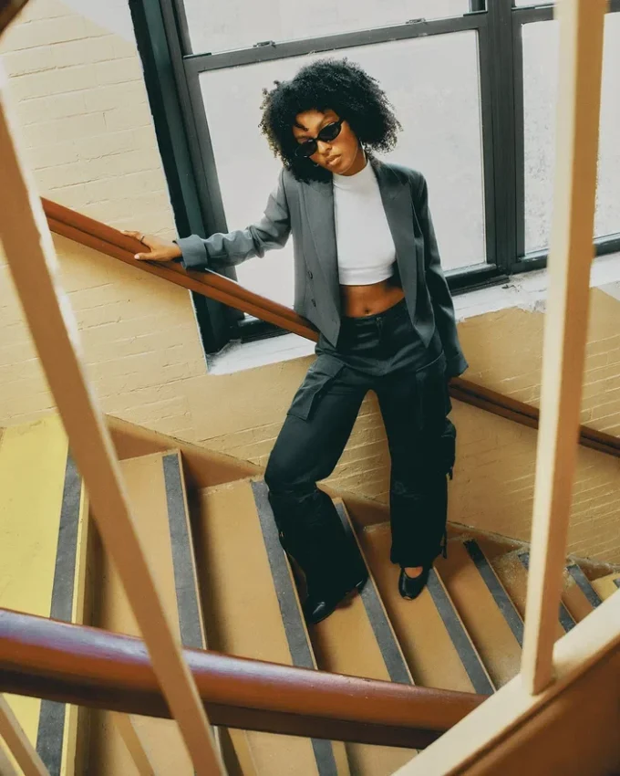 Pantalon Duo Noir Pantalon Duo Noir