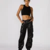 Pantalon Duo Sequin Noir