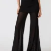 Pantalon en maille Veada Noir
