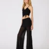 Pantalon en maille Veada Noir