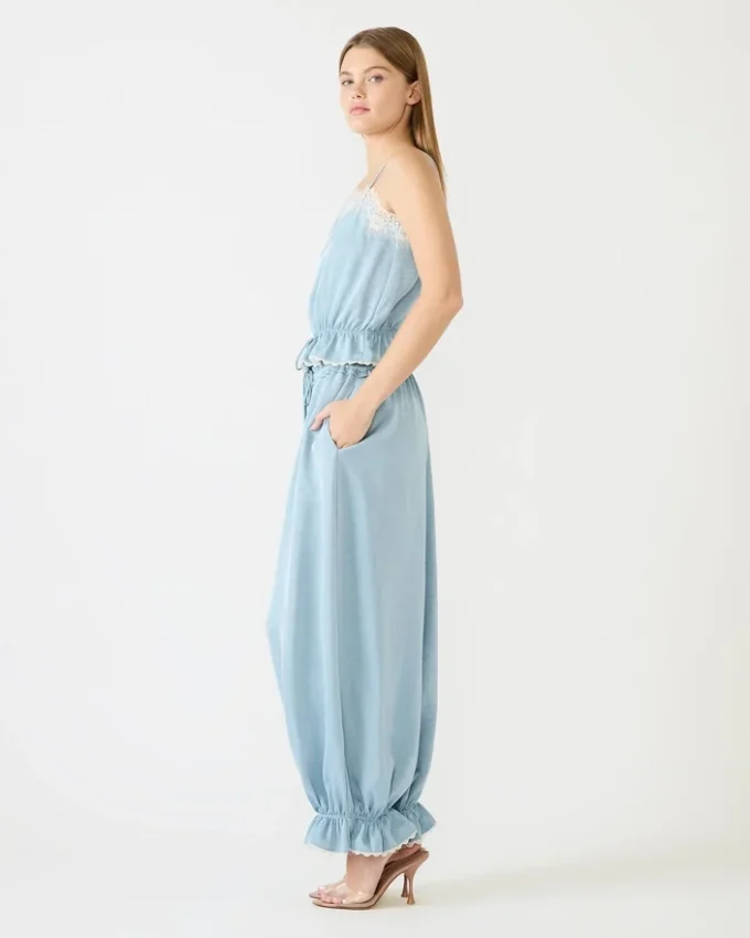 Pantalon Roan bleu poussiéreux