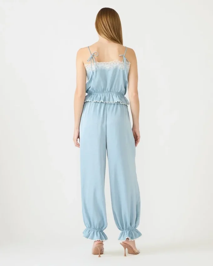 Pantalon Roan bleu poussiéreux