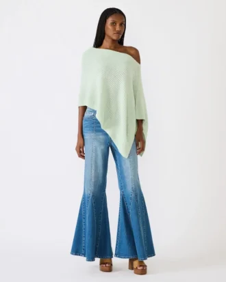 Poncho Channing vert baie