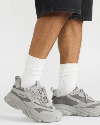 Possess en daim gris