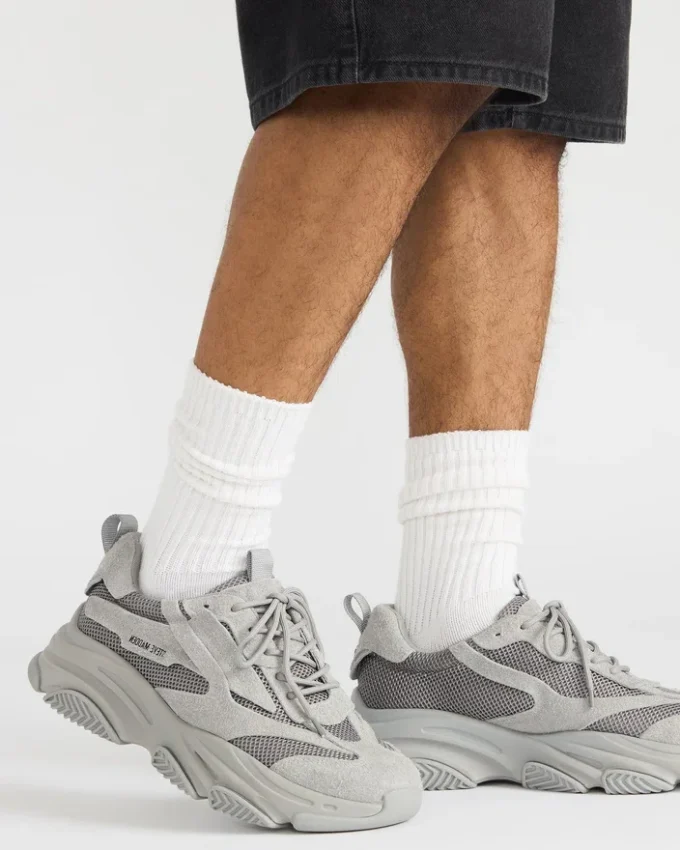 Possess en daim gris