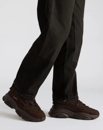 Possess en daim marron