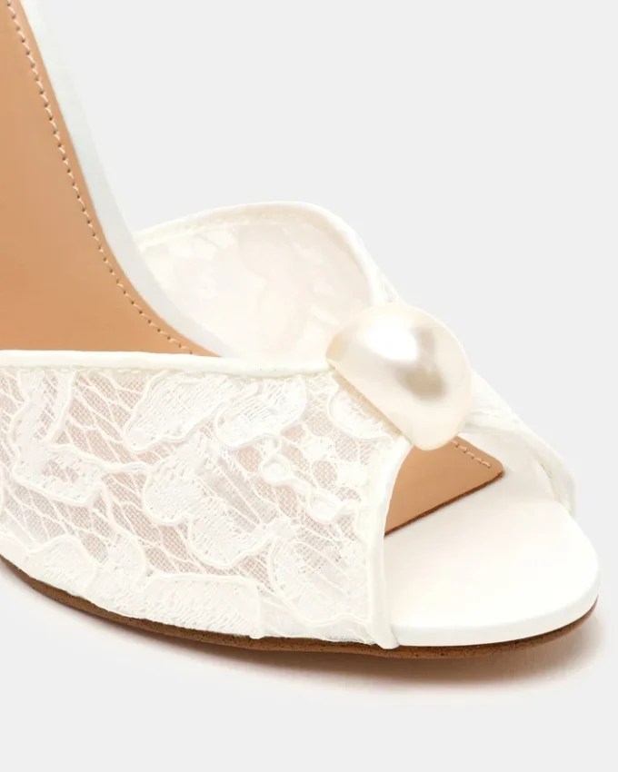 Priya en dentelle blanc perle Priya en dentelle blanc perle