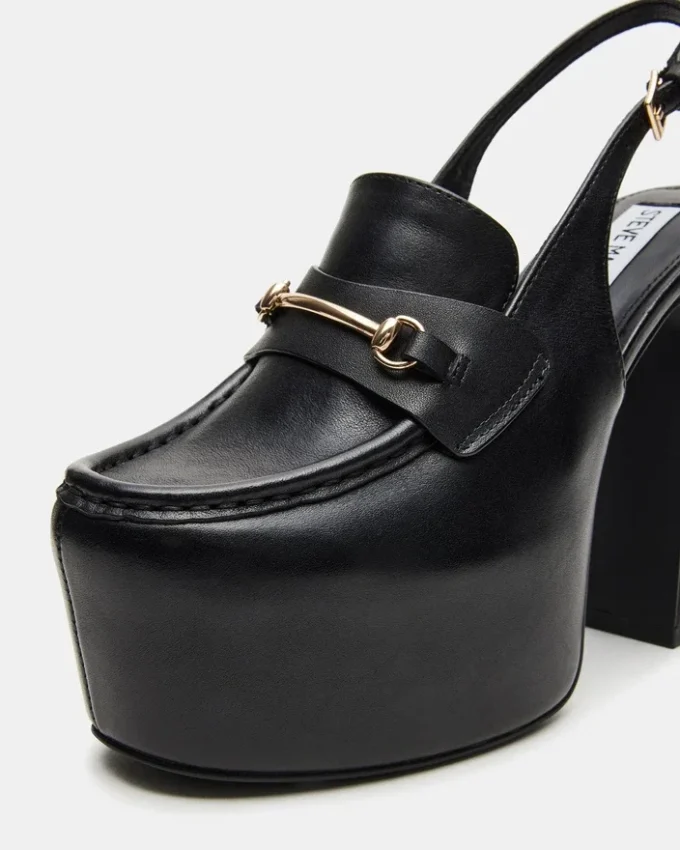 Quinn en cuir noir