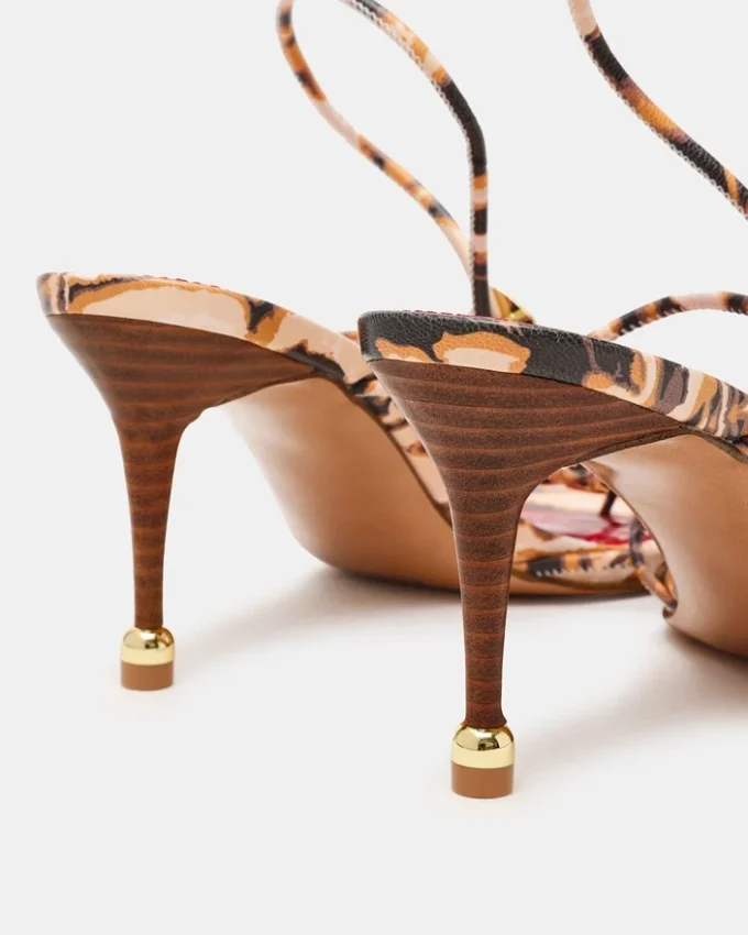 Ramos Stone Imprimé rouge/marron