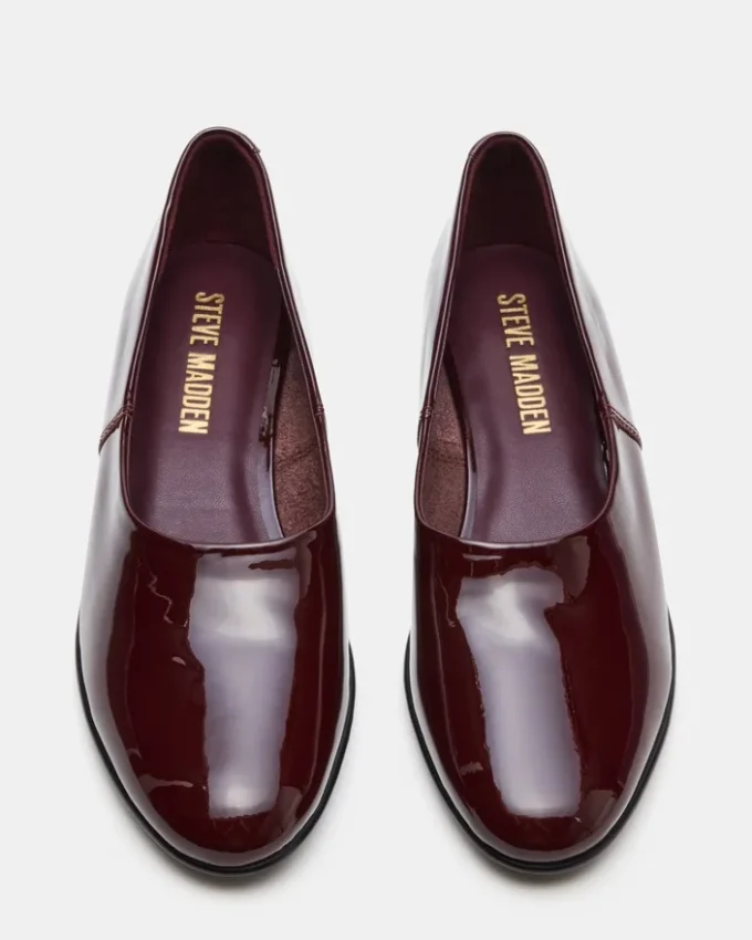 Randall en cuir verni bordeaux Randall en cuir verni bordeaux