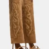 Ravine Style Western en daim beige