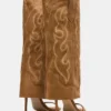 Ravine Style Western en daim beige