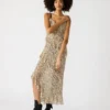Robe Aida couleur sable